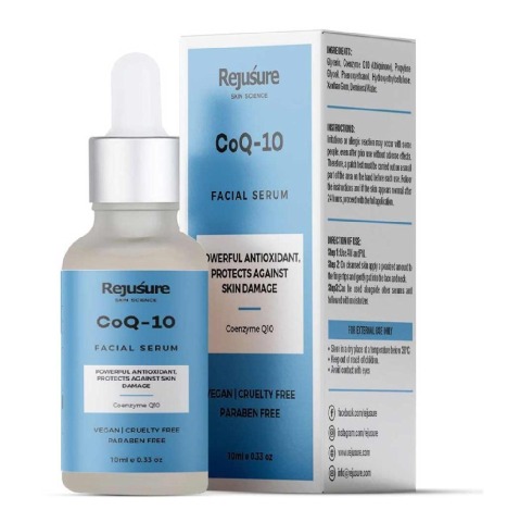 1 - Rejusure COQ-10 Facial Serum,  10 ml  for Oily & Acne - Prone Skin 