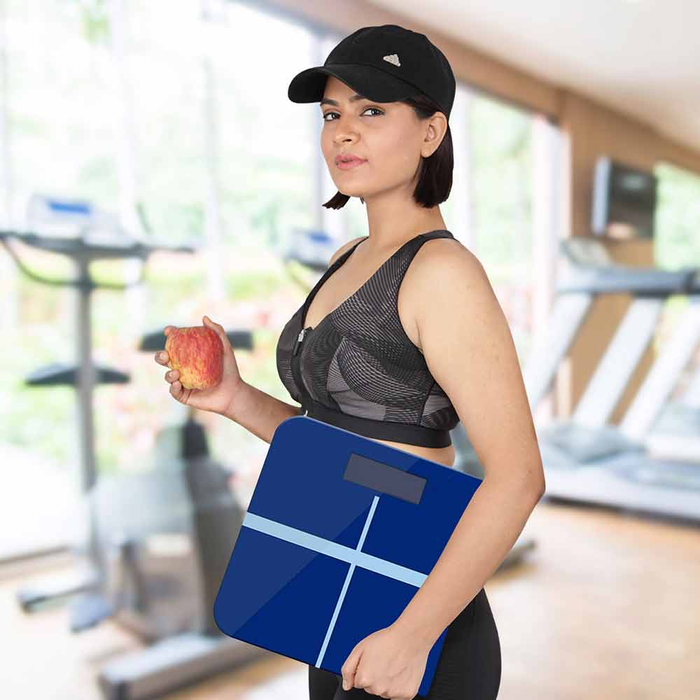 2 - beatXP Blue Plus Weighing Scale,  Blue 