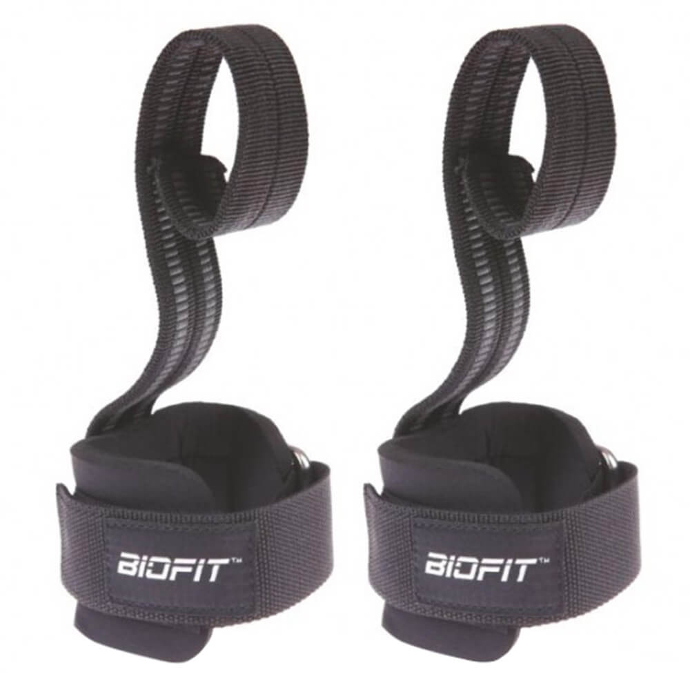 Biofit Pro Lifting Straps No-Slip (1450),  Black  Free Size 