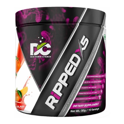 1 - Doctor'S Choice Ripped X5,  0.11 lb  Orange Mango Blast 