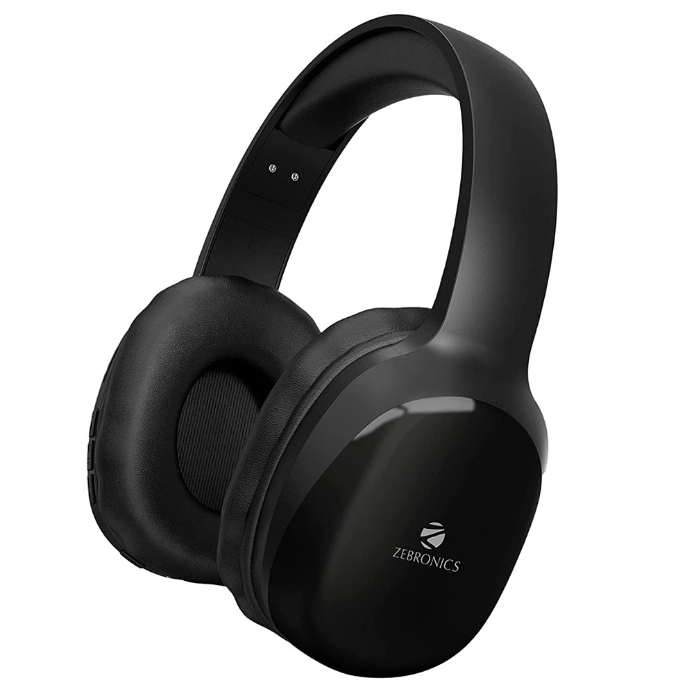 Zebronics Zeb-Thunder Pro Wireless Headphone,  Black 