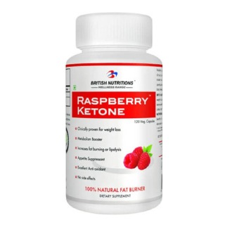 British Nutritions Raspberry Ketone, 120 capsules