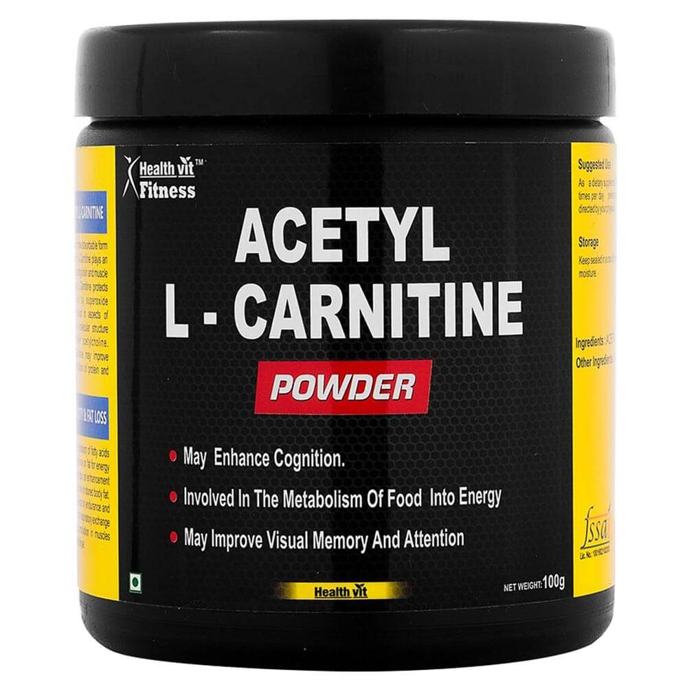 cla l carnitine gnc Acetyl-L-Carnitine HCl (ALC) Powder main image 1