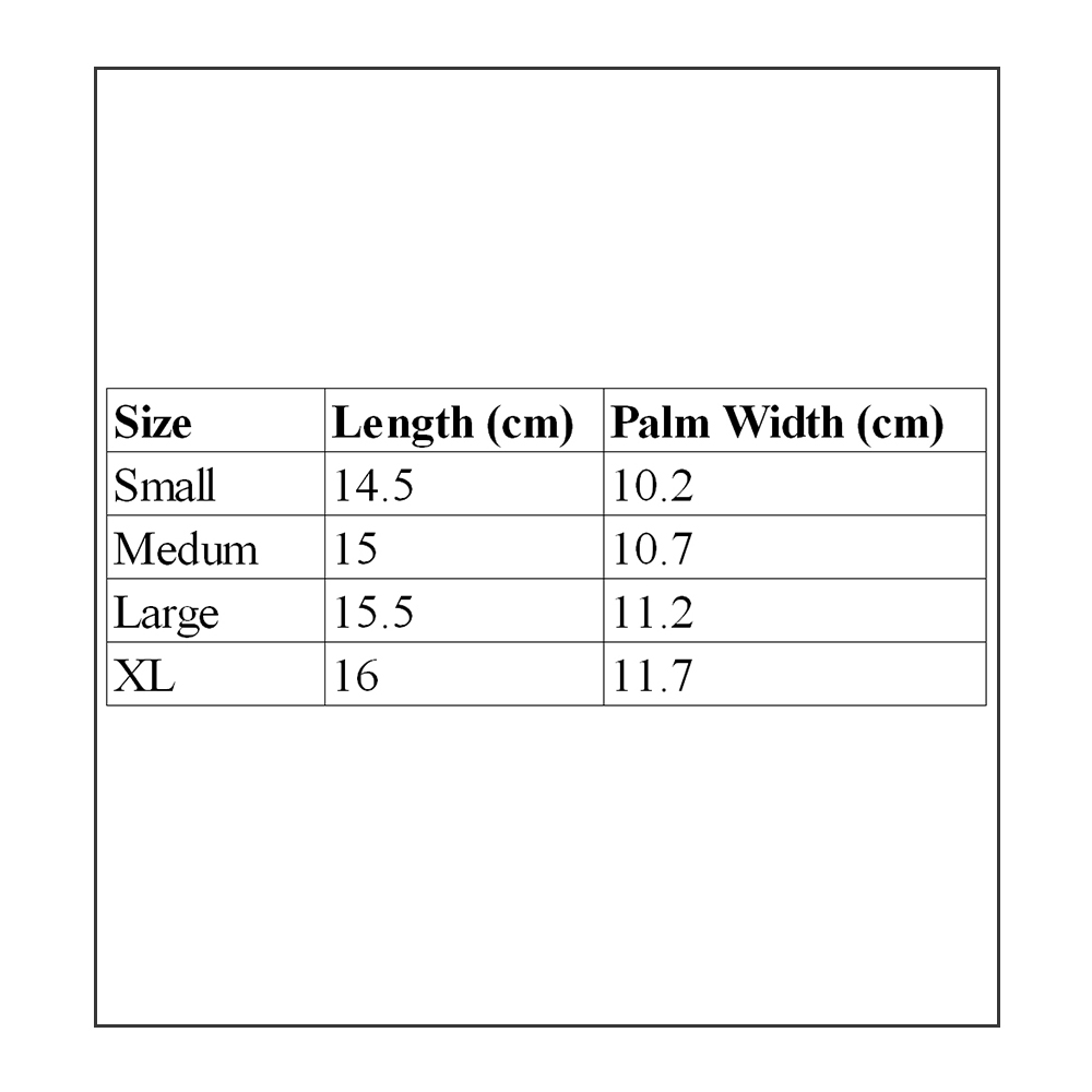 KOBO Neoprene Weight Lifting Gloves (3615),  Blue  Large 