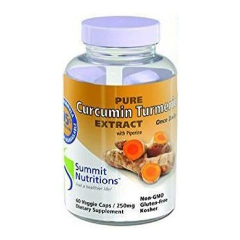 Summit Nutritions Pure Curcumin Turmeric Extract,  60 capsules 