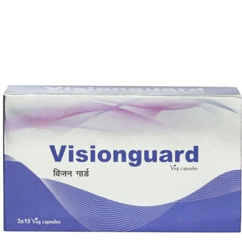 Shrey's Visionguard (Lutein & Zeaxanthin),  30 capsules 