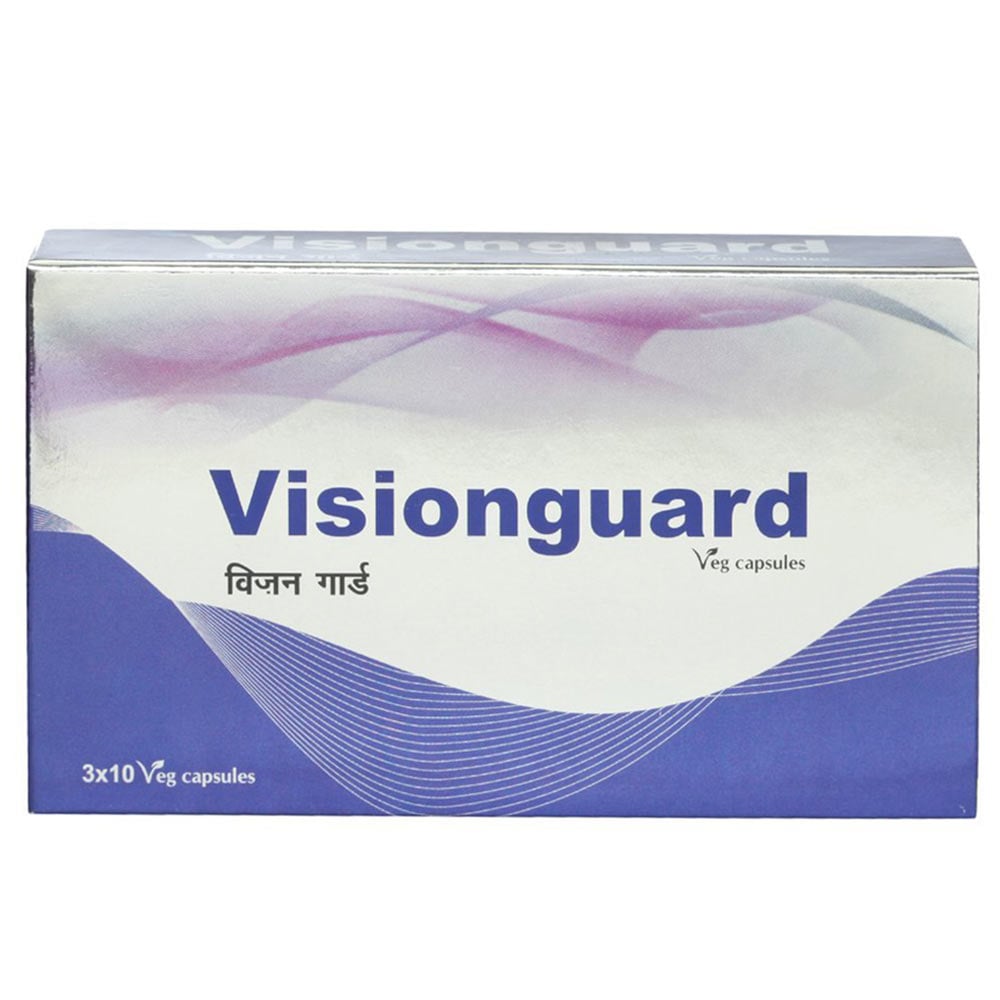 Shrey's Visionguard (Lutein & Zeaxanthin),  30 capsules 