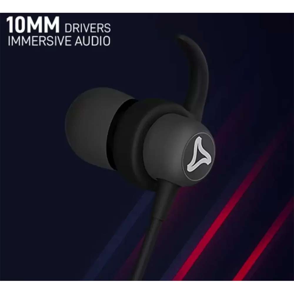 3 - Syska HE 4500 Bluetooth Headset,  Jet Black 