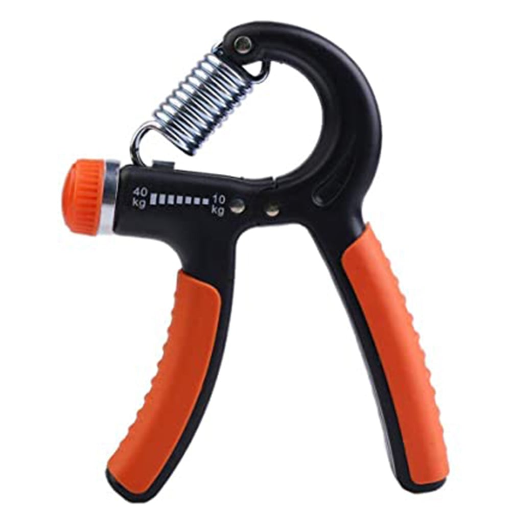 1 - K Kudos Adjustable Hand Grip Strengthener,  Black & Orange 