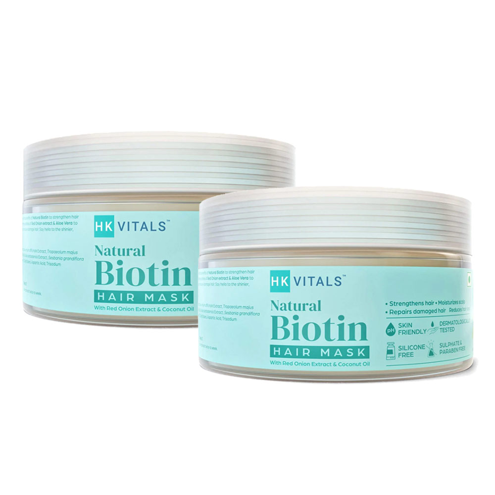 HK Vitals Biotin Hair Mask 200 ml - Pack Of 2