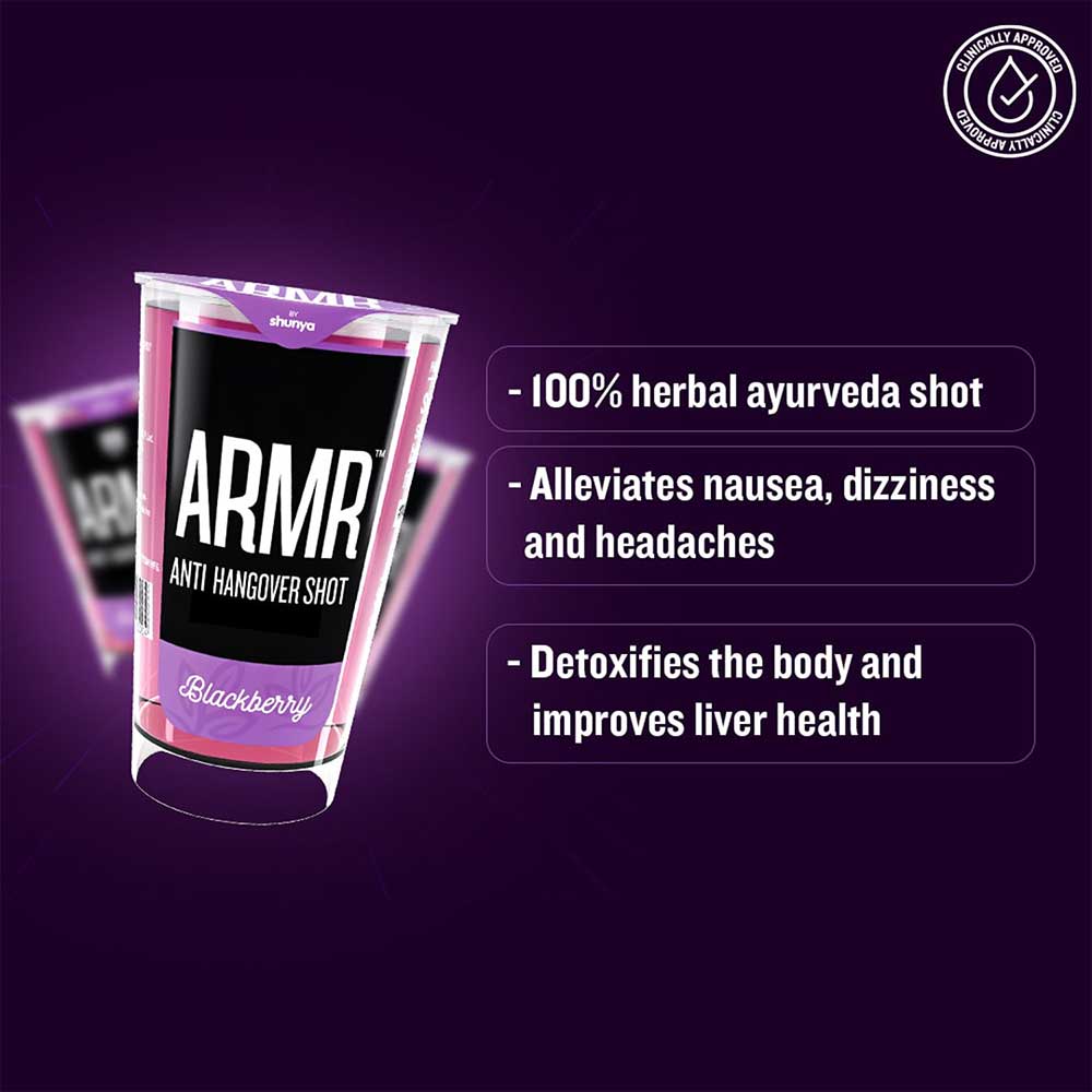 2 - ARMR Anti Hangover Shot,  24 Piece(s)/Pack  Blackberry 