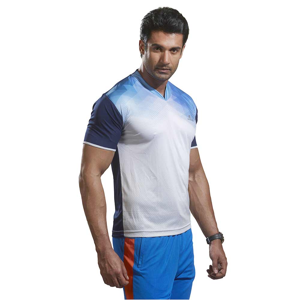 Omtex Active Wear T-Shirts - 1604,  Navy  XXL 