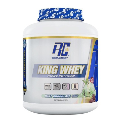 RONNIE COLEMAN King Whey,  5 lb  Mint Chocolate Chip 