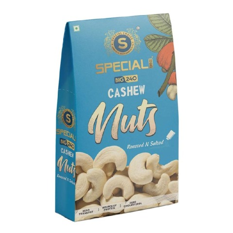 1 - Special Choice Cashew Nuts (Big 240), Roasted & Salted 250 g