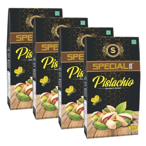 1 - Special Choice Pistachio,  Roasted & Salted (Pack of 4)  100 g 