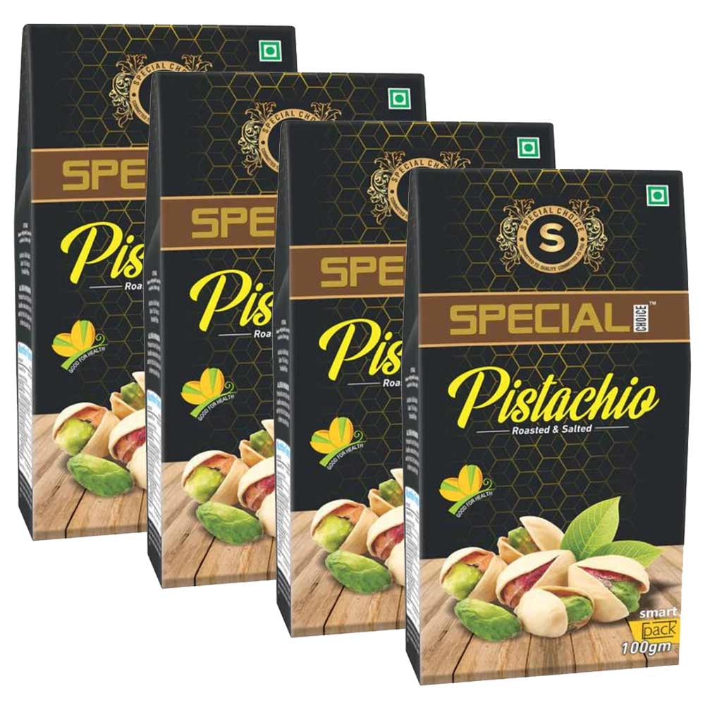 1 - Special Choice Pistachio,  Roasted & Salted (Pack of 4)  100 g 