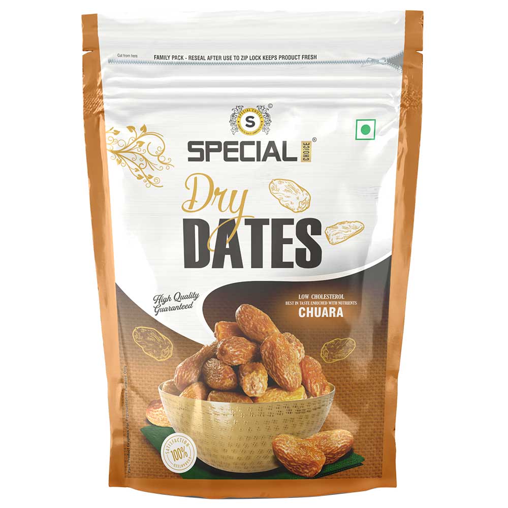1 - Special Choice Dry Dates (Chuara),  1 kg  Unflavoured Jupiter 