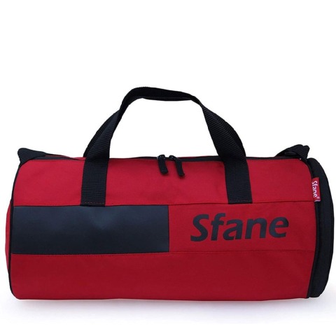 5 - Love4ride Duffle Gym Bag with Separate Shoes Compartment,  Black 