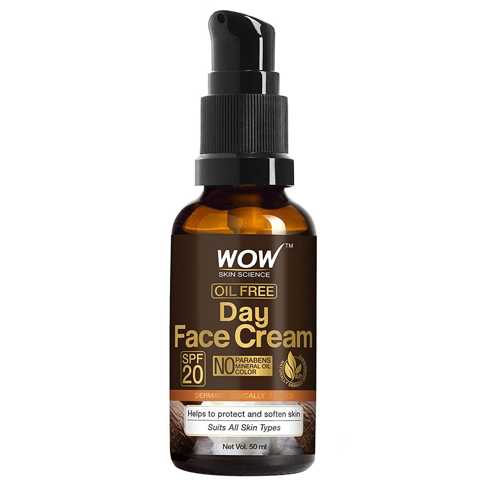 2 - WOW Skin Science Day Face Cream,  50 ml  for All Skin Types 