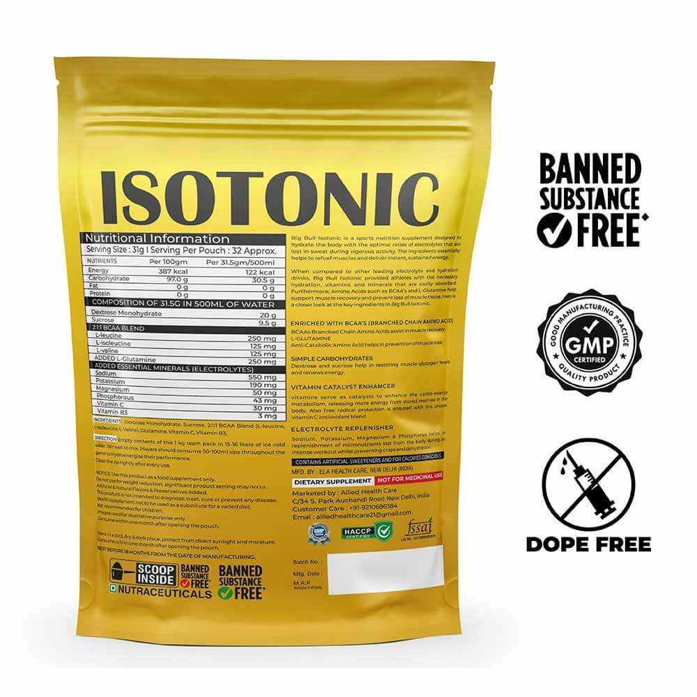 2 - Big Bull Isotonic,  2.2 lb  Tangy Orange 