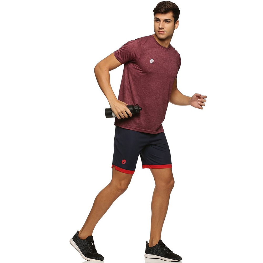 3 - Omtex Royal Casual Sports Shorts for Men,  XL  Navy Blue 