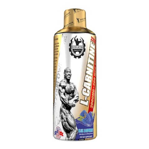 1 - Dexter Jackson L-Carnitine 3200,  473.28 ml  Blue Raspberry 