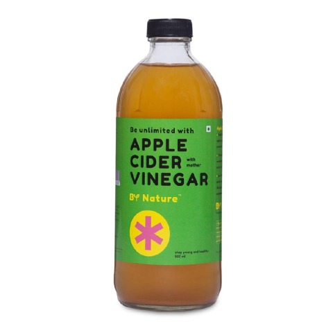 1 - By Nature Apple Cider Vinegar with Mother, 500 ml Unflavoured
