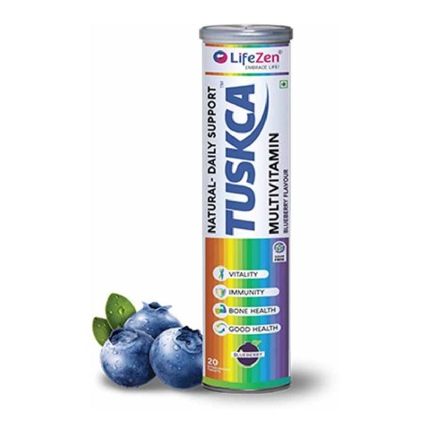 Tuskca Multivitamin, 20 tablet(s) Blueberry