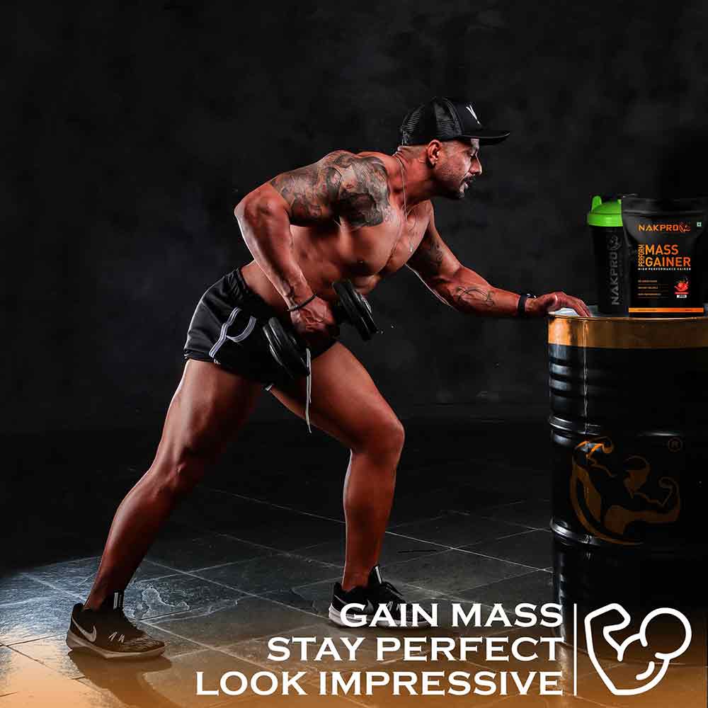 4 - Nakpro Perform Mass Gainer,  2.2 lb  Strawberry 