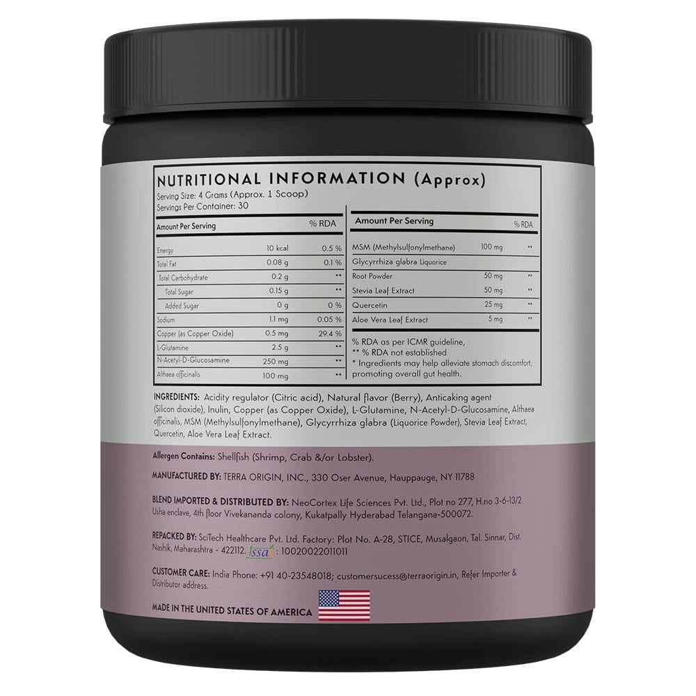 3 - Terra Origin Healthy Gut Berry,  120 g 