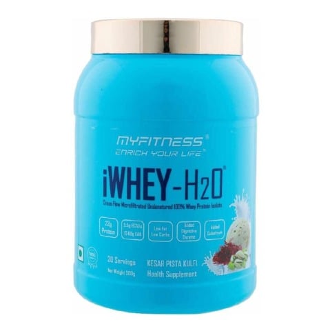 1 - Myfitness iWHEY- H2O,  1.1 lb  Kesar Pista Kulfi 