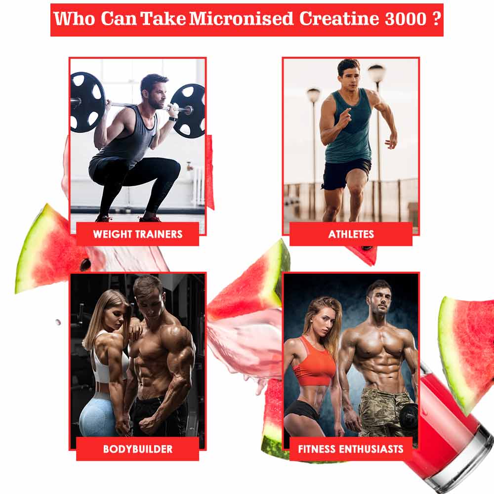 6 - Naturyz Micronized Creatine 3000,  Watermelon  15 tablet(s) 