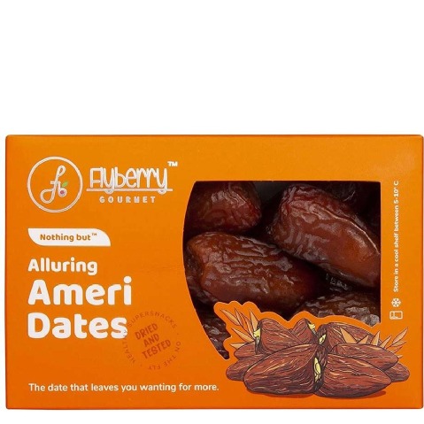 1 - Flyberry Goumet Alluring Ameri Dates,  200 g  Natural 