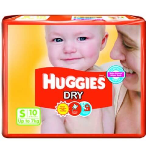 Huggies Dry Diapers Small