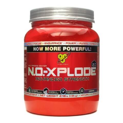 BSN N.O.-Xplode 2 Advanced Strength,  2.48 lb  Grape 