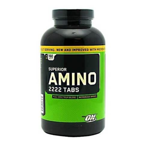 ON (Optimum Nutrition) Superior Amino 2222 Tablets,  60 capsules  Unflavoured DELETED MARKED 