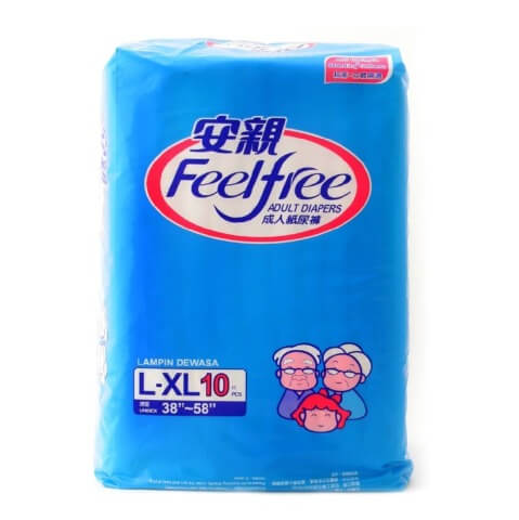 Feel Free Adult Diapers,  Medium  10 