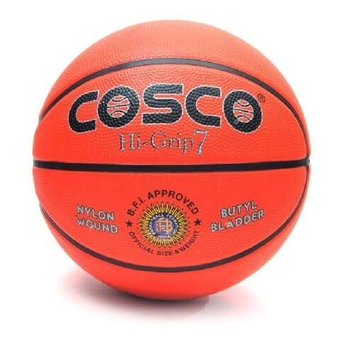 Cosco Hi Grip Basketball (B.F.I Approved),  Orange  5 