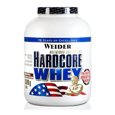 Weider Hardcore Whey Protein,  7 lb  Strawberry Lime 