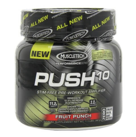 MuscleTech Push 10, 1.1 lb Fruit Punch