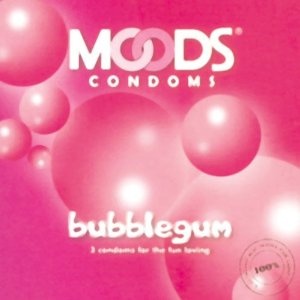 Moods Bubblegum Condoms,  Bubblegum  3 Piece(s)/Pack 