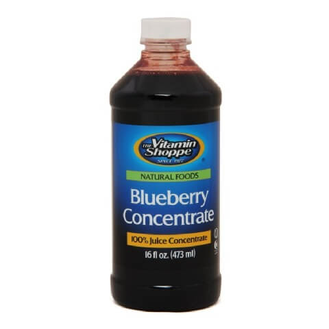 The Vitamin Shoppe Blueberry Concentrate,  16 oz 