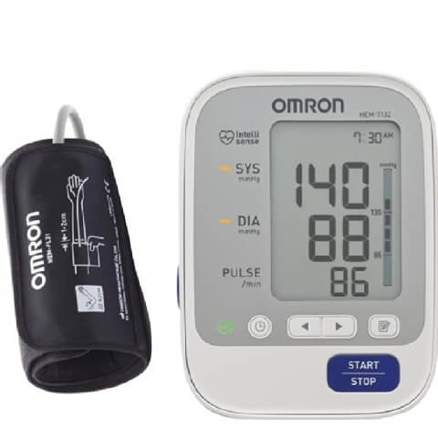 Omron Blood Pressure Monitor-HEM-7132-IN,  Large 
