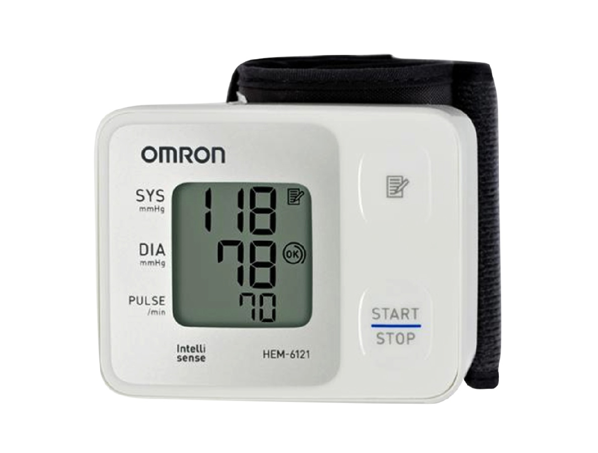 Omron Wrist Blood Pressure Monitor-HEM-6121-IN,  Regular 