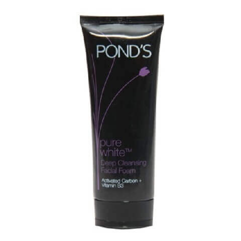 Pond's Pure White Deep Cleansing Facial Foam,  1 Piece(s)/Pack  Activated Carbon 