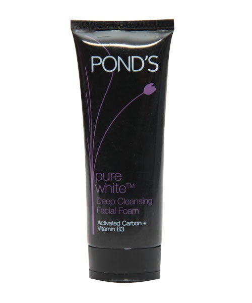 Pond's Pure White Deep Cleansing Facial Foam,  1 Piece(s)/Pack  Activated Carbon 