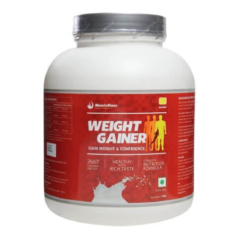 MuscleBlaze Weight Gainer, 6.6 lb Banana MuscleBlaze Weight Gainer, 6.6 lb Banana