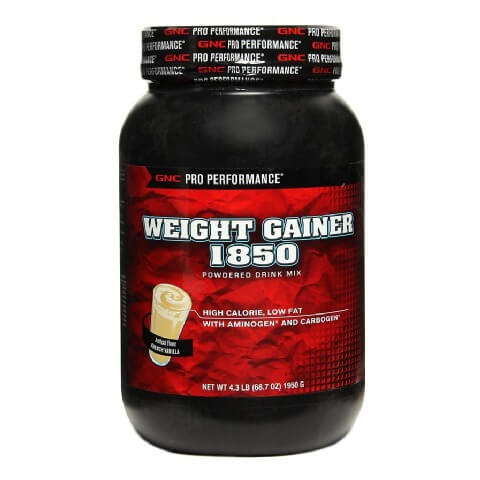 GNC Weight Gainer 1850, Vanilla 4.4 lb