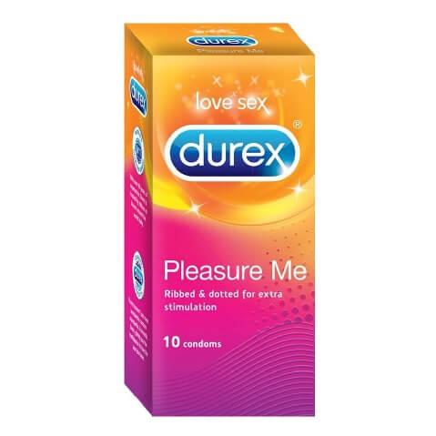 Durex Pleasure Me Condom,  Unflavoured  10 Piece(s)/Pack 