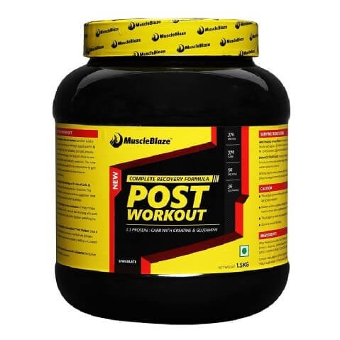 MuscleBlaze Post Workout, Chocolate New 3.3 lb